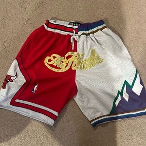 1997 NBA Bulls v. Jazz Mens Just Don Shorts